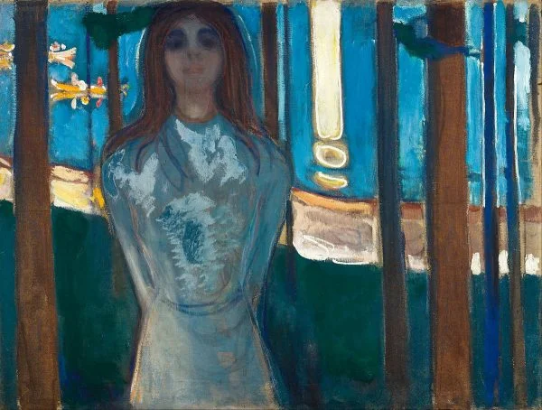 Edvard Munch The-voice Ročno naslikane reprodukcije znanih slikarjev, moderne stenske slike, umetniške slike za na steno