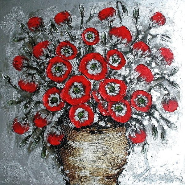 Painting-Decorative-Environmental-Volcano-II Hand-painted modern wall paintings, paintings for the wall