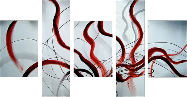 Vecdelna-slika-Lovke Ročno naslikane reprodukcije znanih slikarjev, moderne stenske slike, umetniške slike za na steno