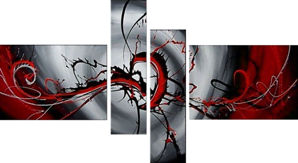 Great Mistake - Multi-Panel Artwork Hand-painted reproductions of famous painters, modern wall art, artistic paintings for the wall