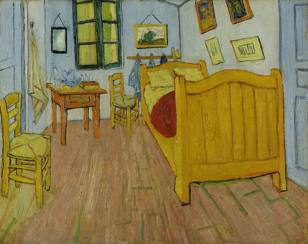 Vincent-Van-Gogh-reprodukcija-slike-Bedroom-in-Arles Ročno naslikane reprodukcije znanih slikarjev, moderne stenske slike, umetniške slike za na steno