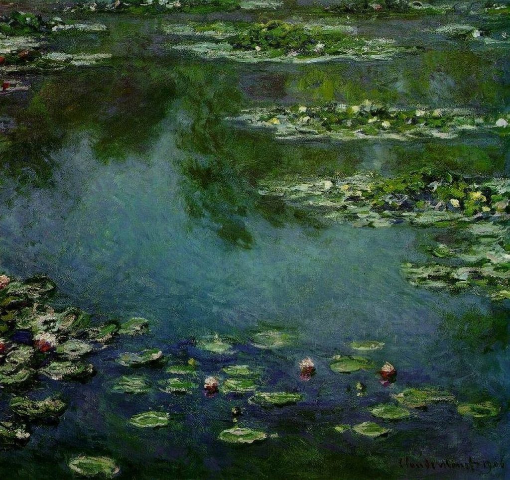 Vodene ljiljane, Claude Monet - Ručno naslikane reprodukcije poznatih slikara, moderne zidne slike, umjetničke slike za zid