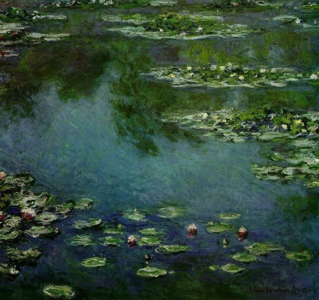 Vodene ljiljane, Claude Monet - Ručno naslikane reprodukcije poznatih slikara, moderne zidne slike, umjetničke slike za zid