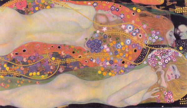 Serpenti d'acqua II - Gustav Klimt Riproduzioni di famosi pittori, quadri moderni, quadri d'arte per parete