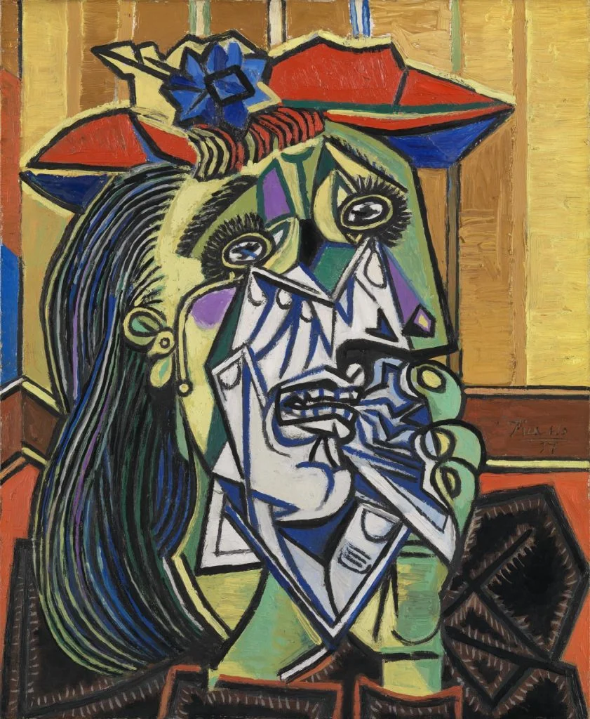 Plačuća žena 1937, Pablo Picasso (1881-1973) - Reprodukcije poznatih slikara, moderne zidne slike, umjetničke slike za zid