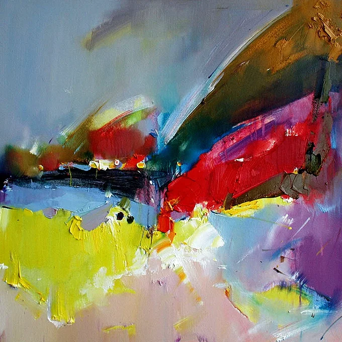 Reprodukcija Jackson Pollock - Očarana šuma - Ručno slikane slike za zid, ulje na platnu, uljne slike, moderne slike za zid, umjetničke slike za zid, ambijentalne, apstraktne, dekorativne slike za zid
