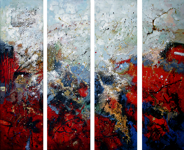 vecdelna-abstraktna-Slika-Stil-moderna-slika-stenska-slika Ročno naslikane reprodukcije znanih slikarjev, moderne stenske slike, umetniške slike za na steno