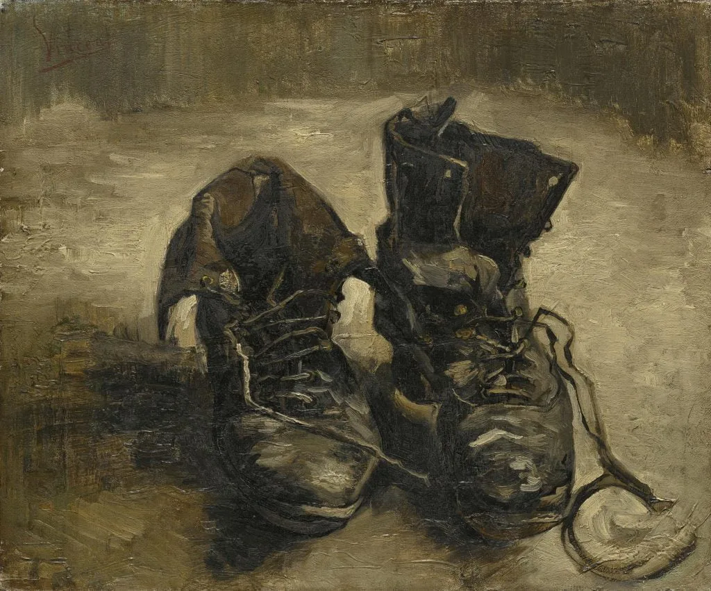 A pair of shoes vincent van Gogh Reprodukcije znanih slikarjev, moderne stenske slike, umetniške slike za na steno