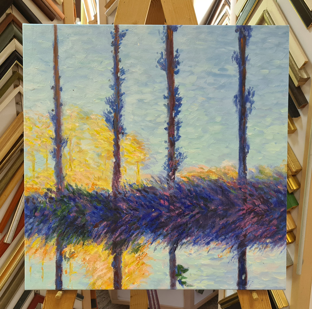 Claude Monet – Poplars Claude Monet – Poplars