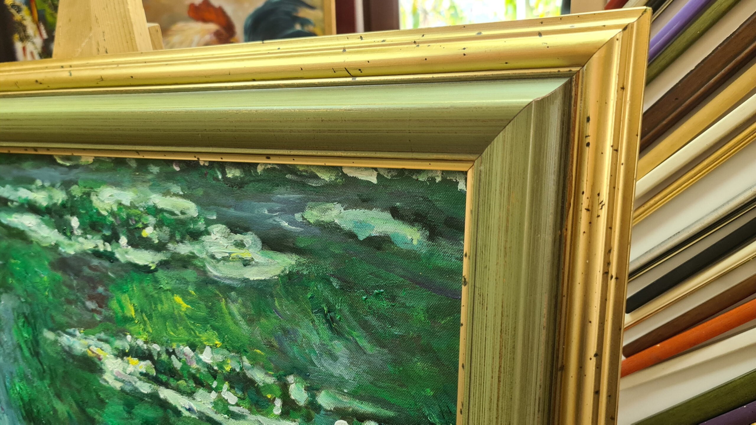 Claude Monet - Water Lilies (reproduction, famous painting, famous artist)