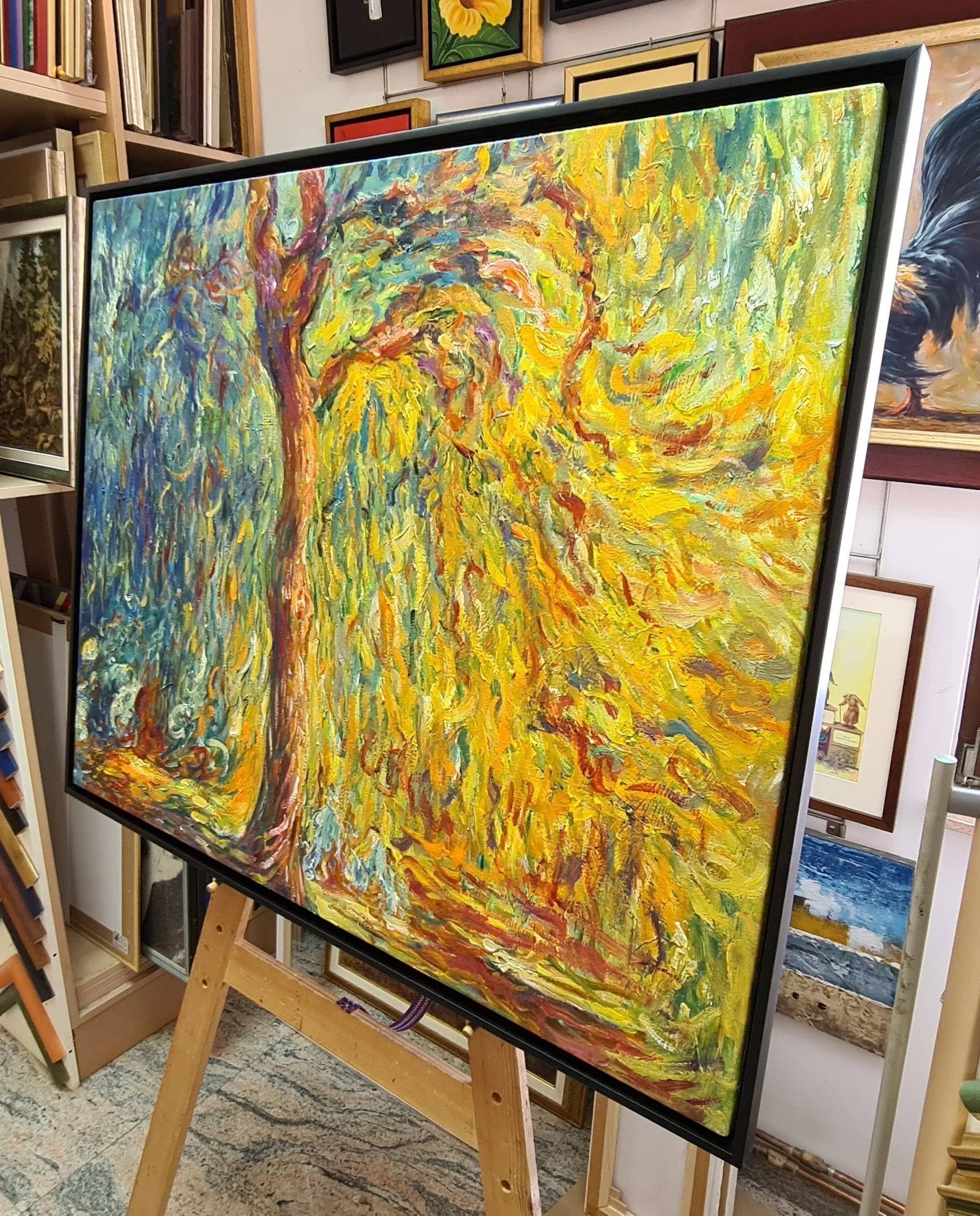 Claude Monet – Weeping Willow Claude Monet – Weeping Willow