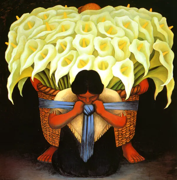 Diego Rivera - The Flower-Seller