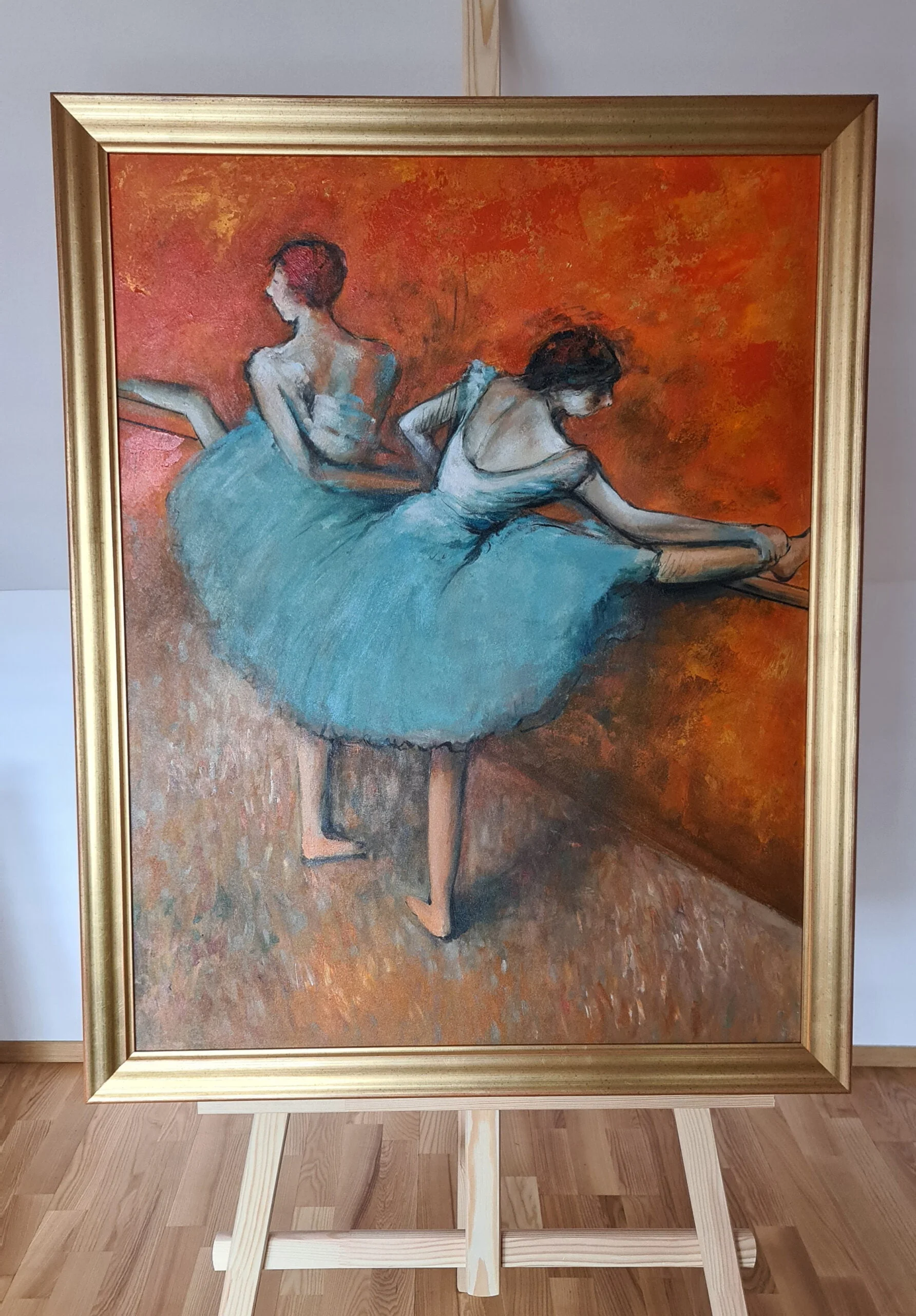 Edgar Degas – Dancers at the Barre Edgar Degas – Dancers at the Barre