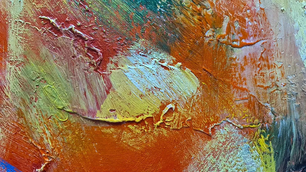 Energy Paintings - 3rd Chakra - oil painting reproduction for the living room - on canvas