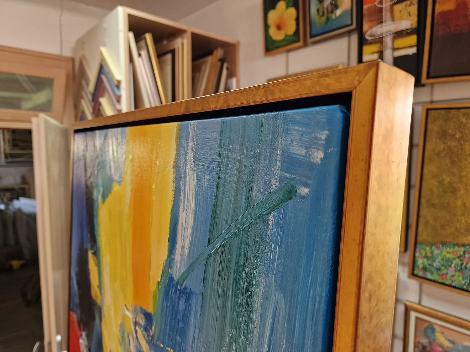 Energy Paintings - Energy of Personal Power Energy Paintings - Energy of Personal Power - canvas painting - hand-painted reproduction in oil