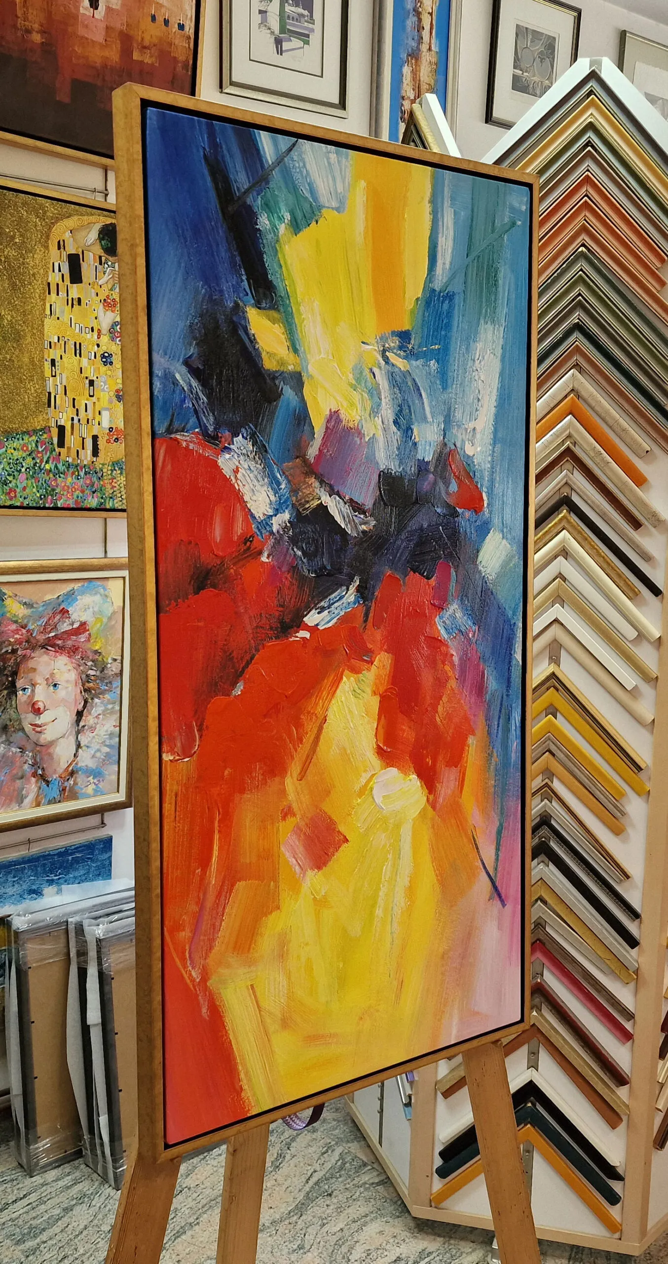 Energy Paintings - Energy of Personal Power Energy Paintings - Energy of Personal Power - oil painting on canvas - hand-painted copy made to order
