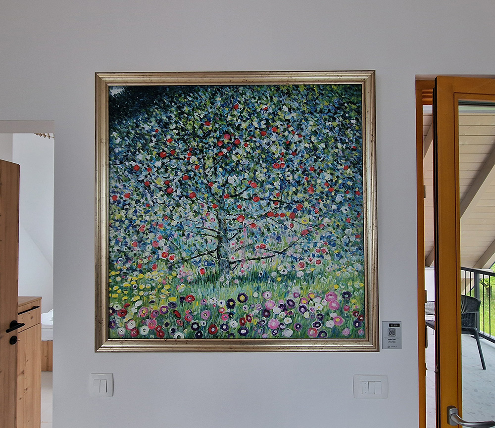 Gustav Klimt – Apple Tree I - reprodukcija slike na platnu