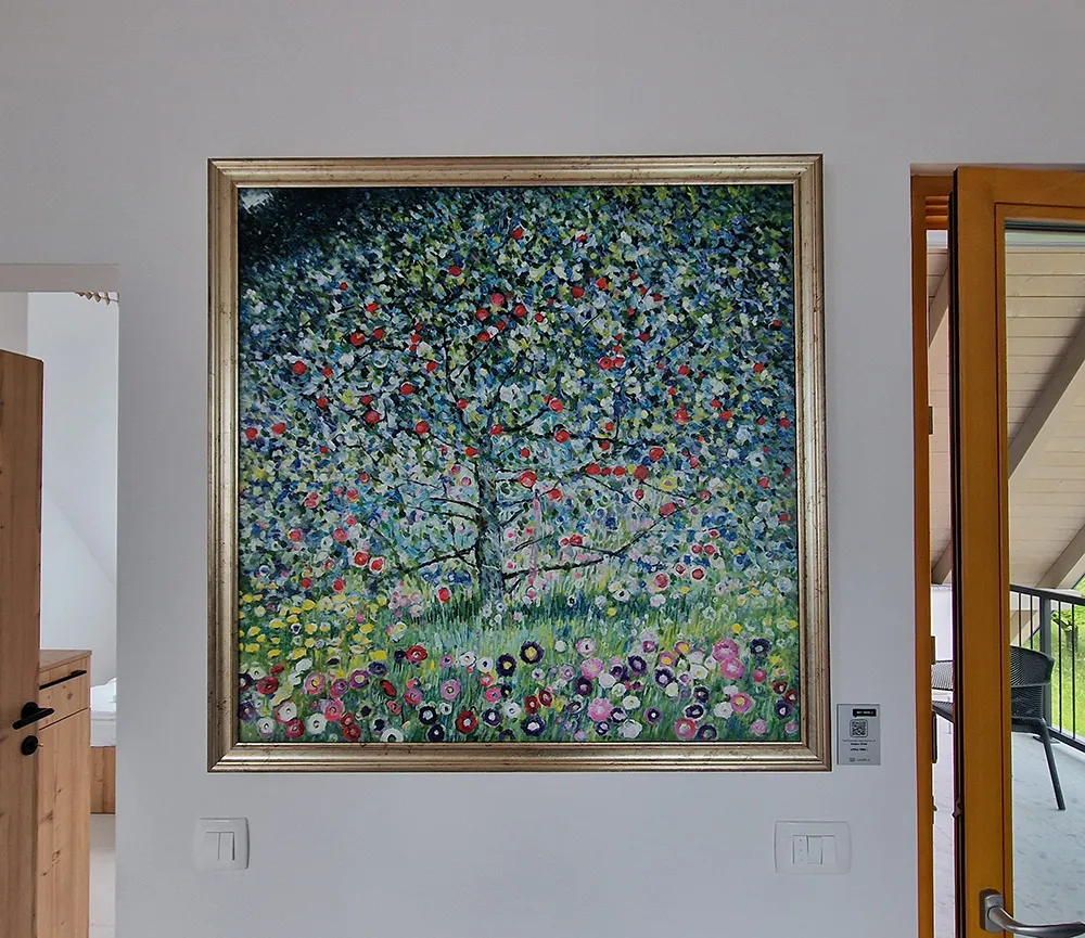 Gustav Klimt - Apple Tree I Gustav Klimt - Jabuka I - reprodukcija na platnu - ručno slikano ulje