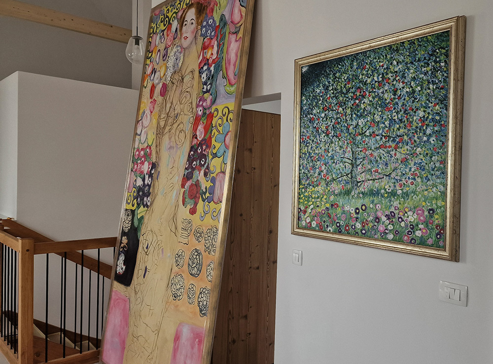 Gustav Klimt – Apple Tree I - reprodukcija slike na platnu