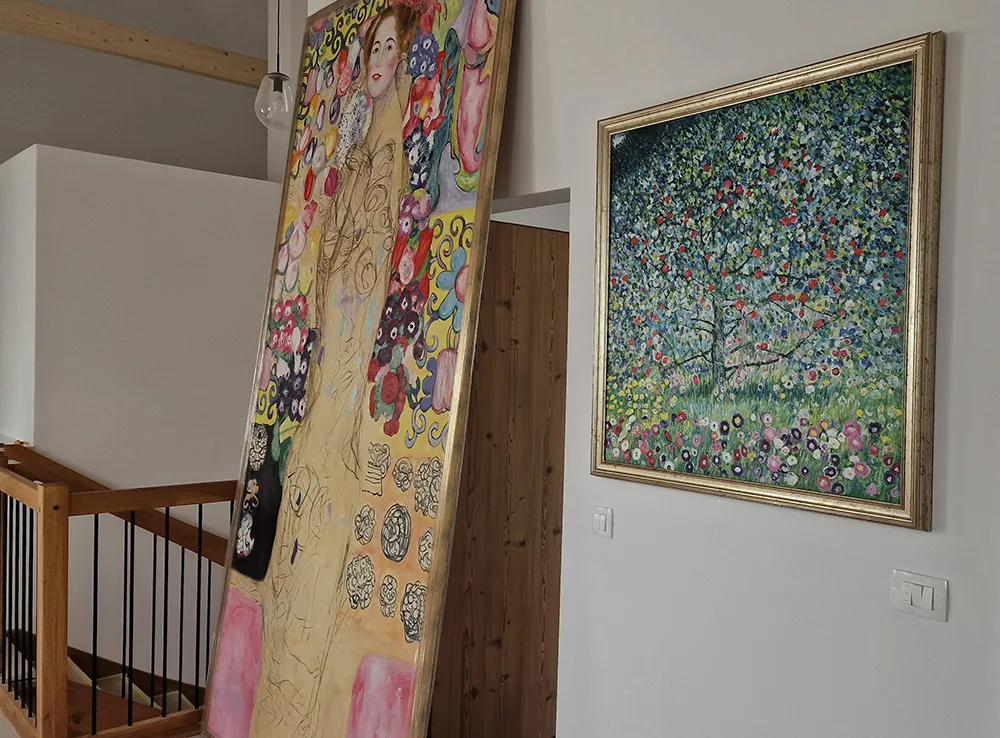 Gustav Klimt - Apple Tree I Gustav Klimt - Jabuka I - umjetnička slika na platnu - ručno slikana reprodukcija