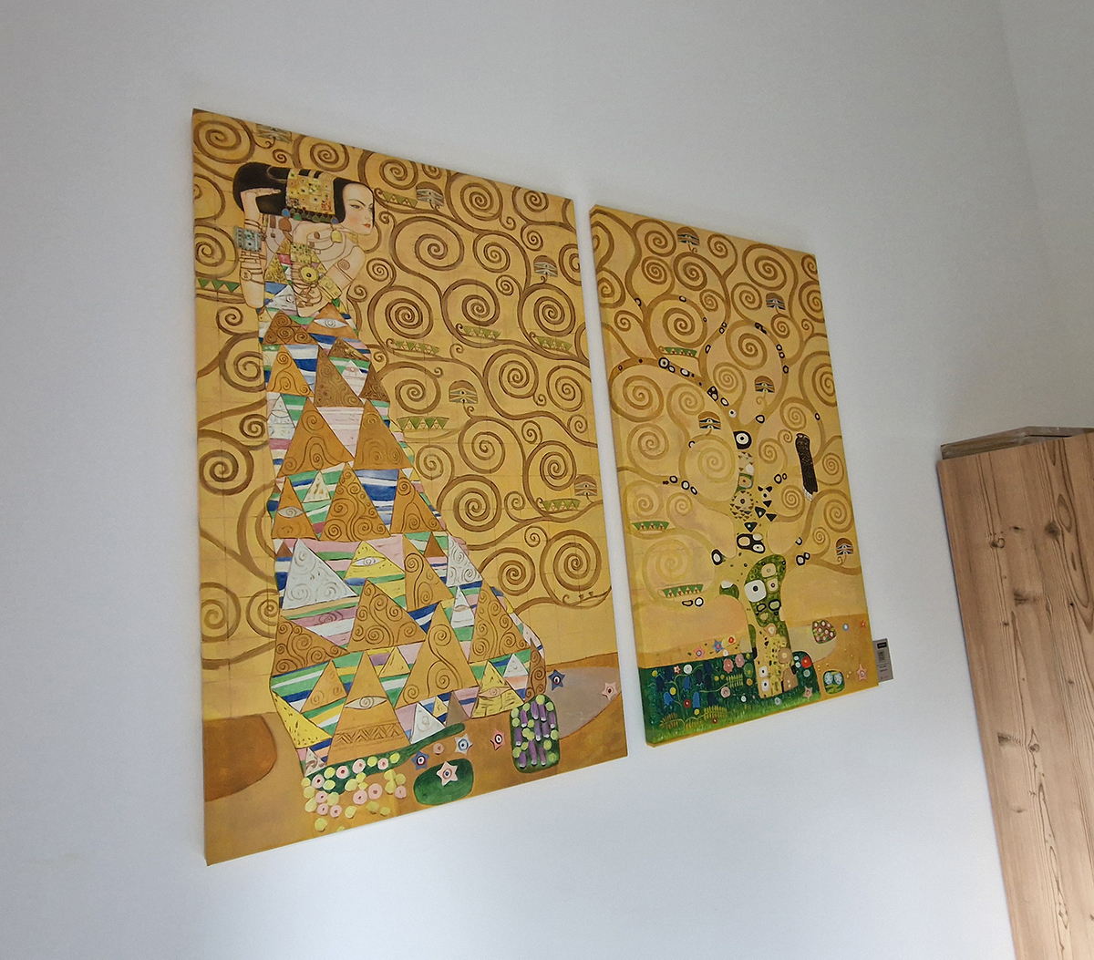 Gustav Klimt – Expectation - reprodukcija slike na platnu