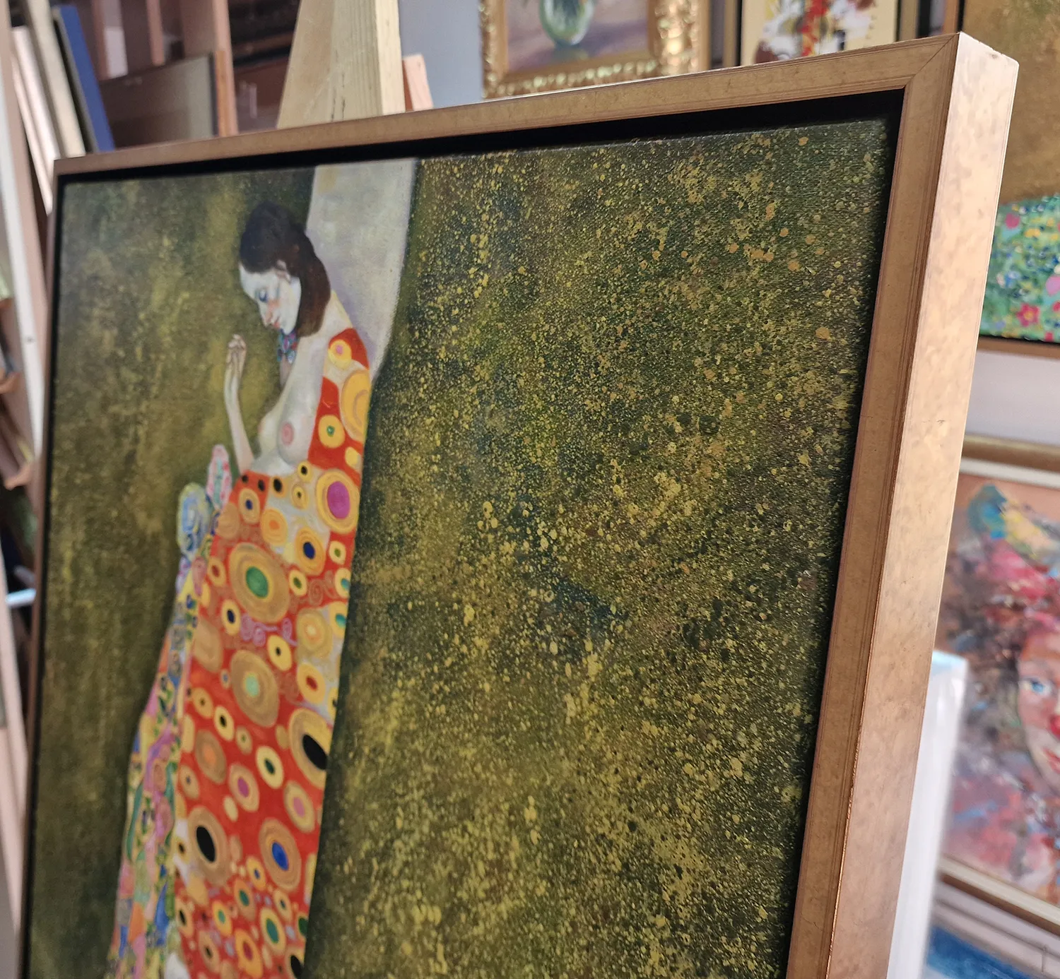 Gustav Klimt - Speranza II - quadro dipinto a mano - olio su tela