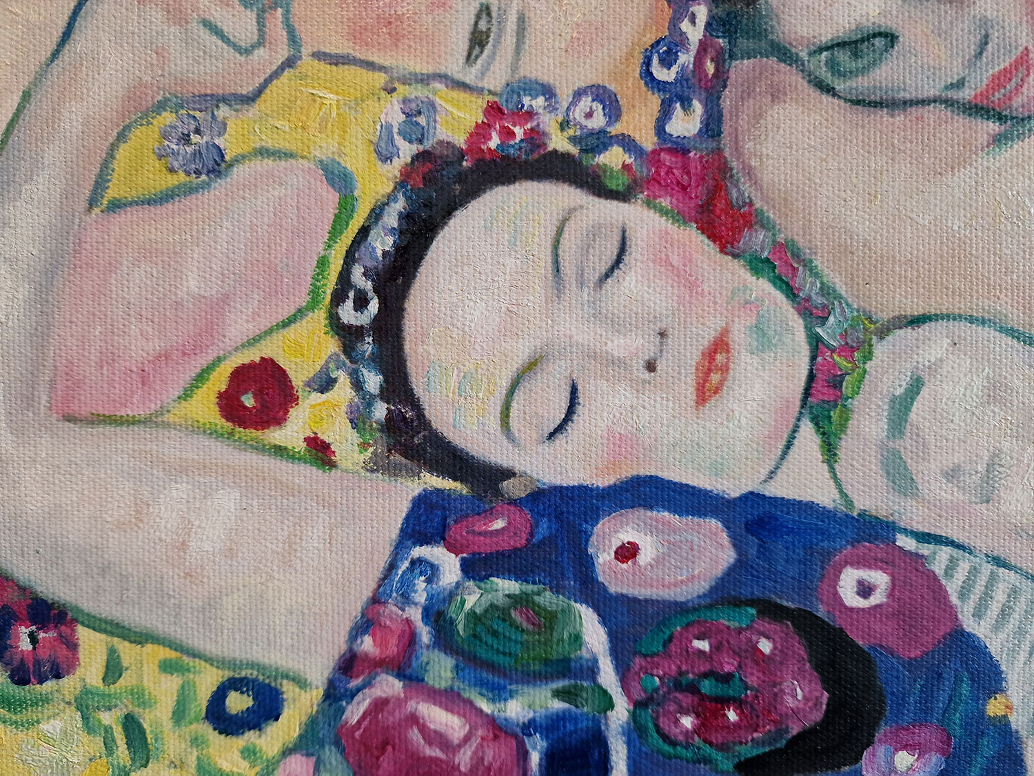 Gustav Klimt - The Maiden (Virgin)