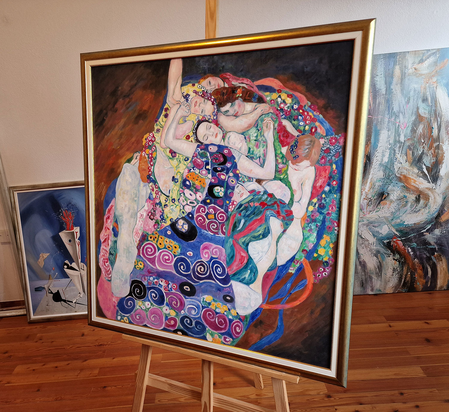 Gustav Klimt - The Maiden (Virgin)