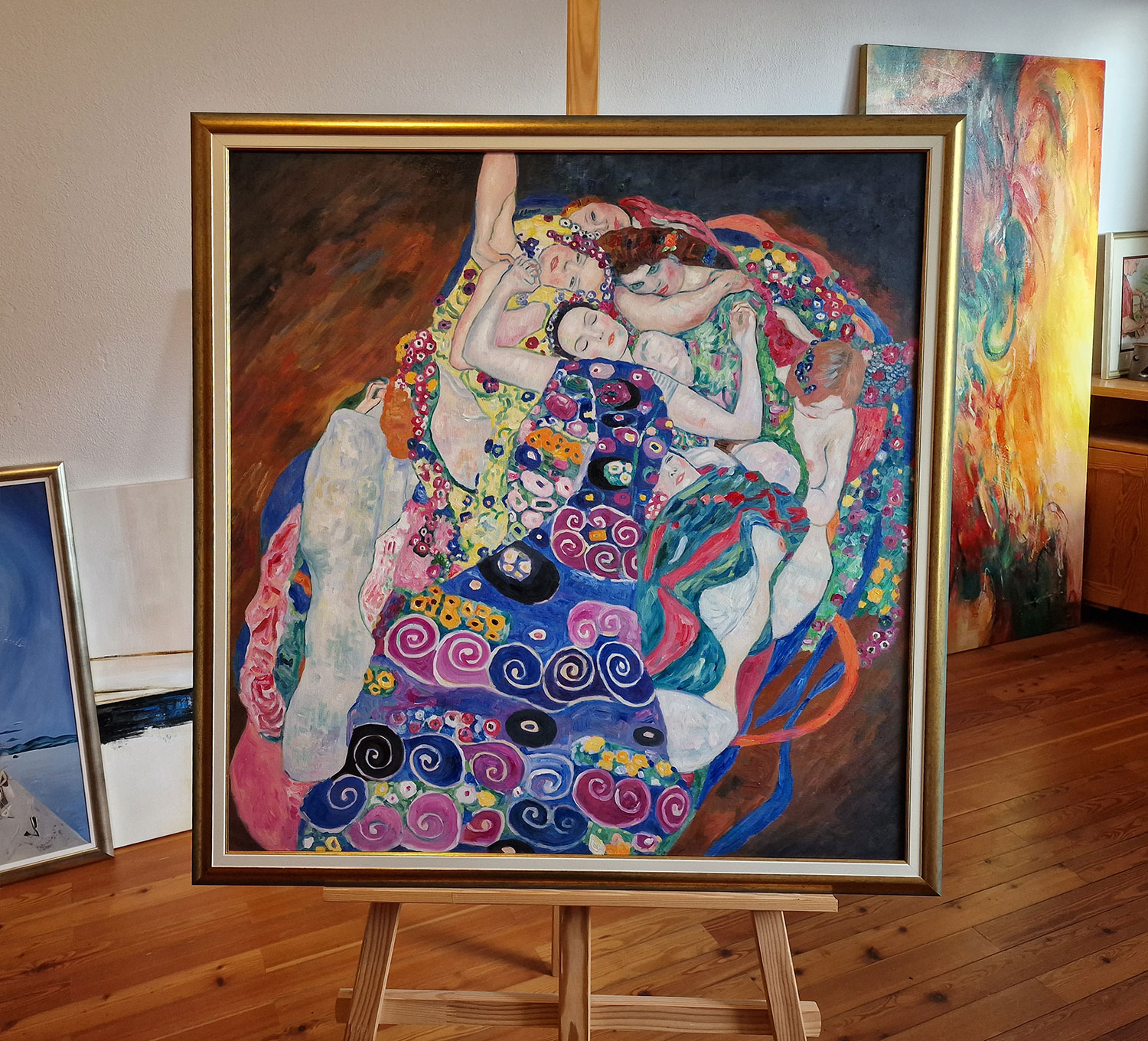 Gustav Klimt - The Maiden (Virgin)