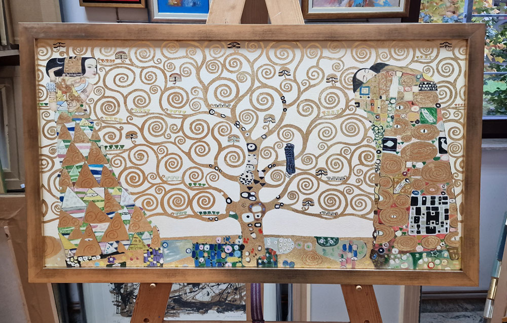 Gustav Klimt – Tree of life – Drevo življenja reprodukcija slike Gustav Klimt – Tree of life – Drevo življenja reprodukcija slike