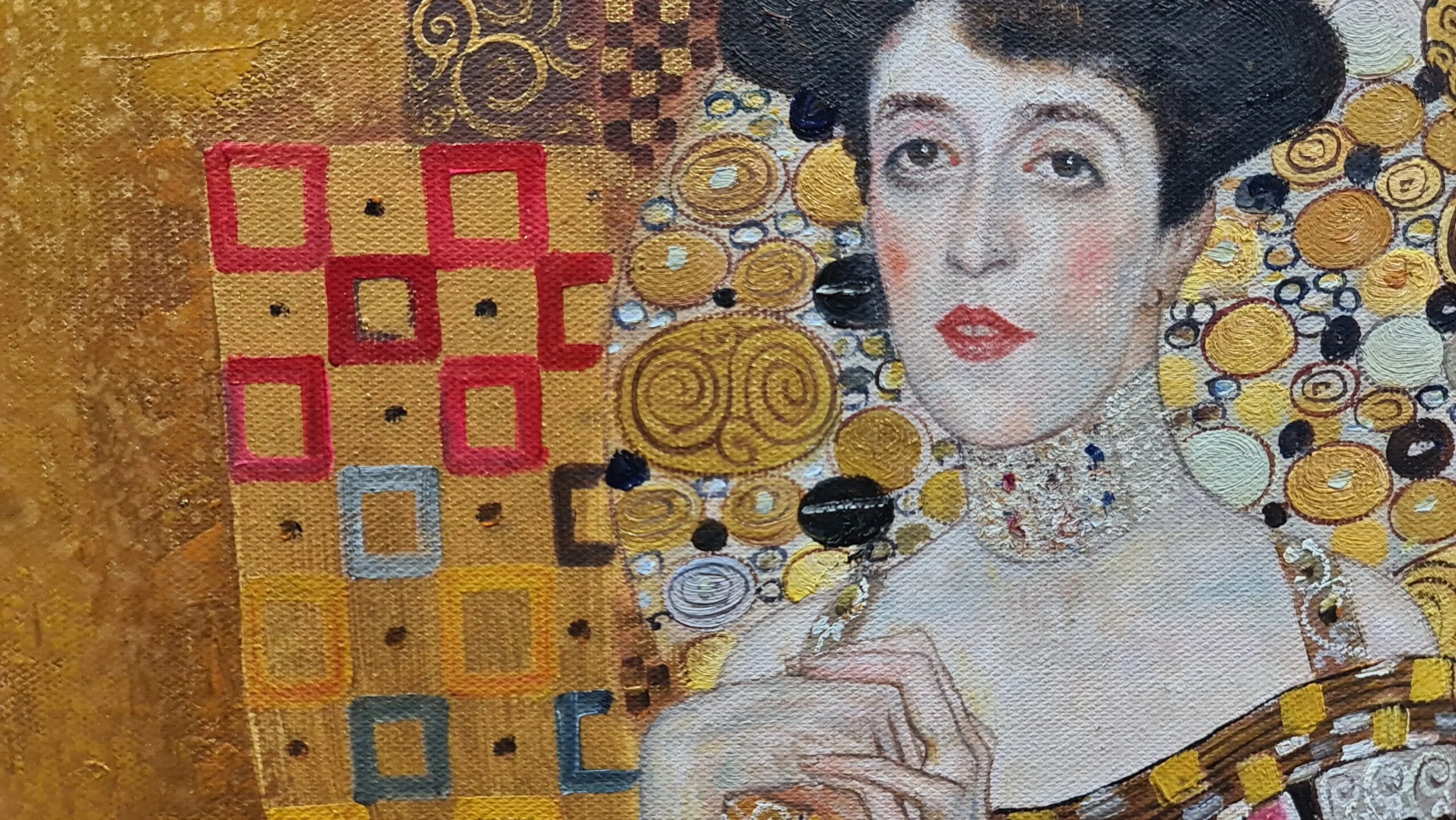 Gustav Klimt - Adele Bloch Bauer - reprodukcija Gustav Klimt - Adele Bloch Bauer - reprodukcija