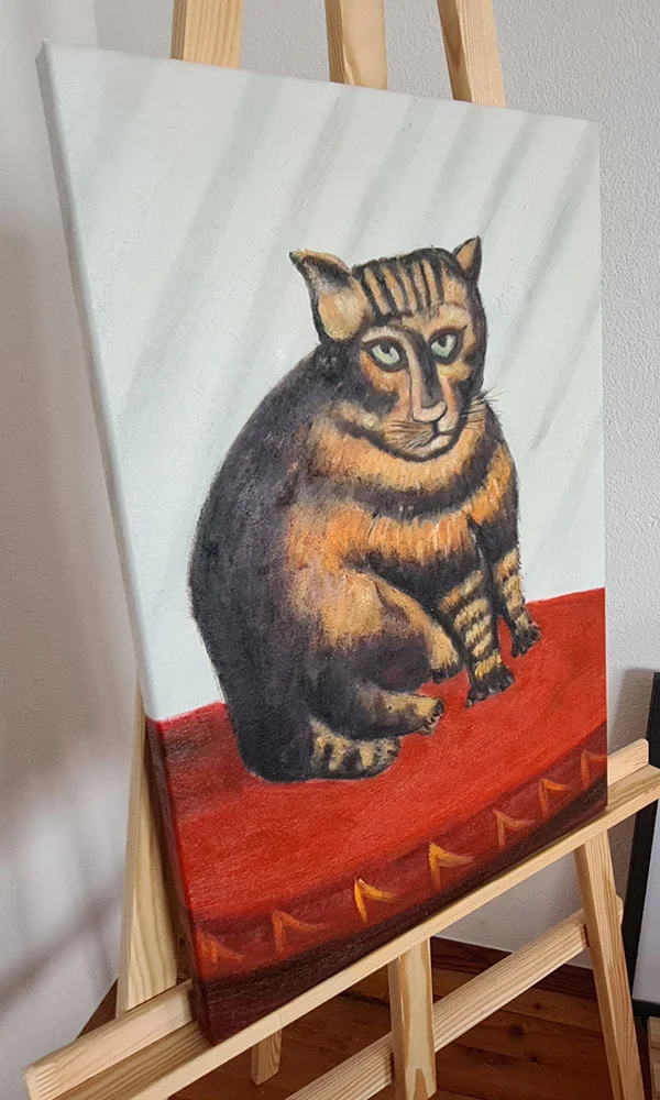 Henri Rousseau – The Tiger Cat Henri Rousseau – The Tiger Cat