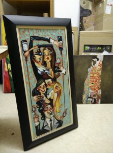 Moderne Wandbilder auf Leinwand, Bilder für die Wand