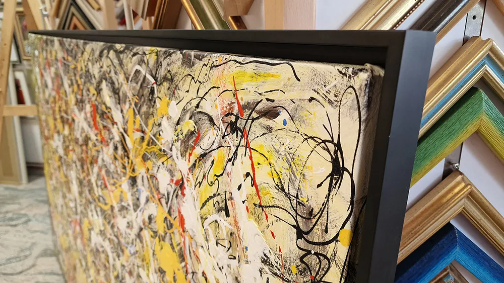 Jackson Pollock - Konvergencija - ručno slikana reprodukcija - ulje na platnu