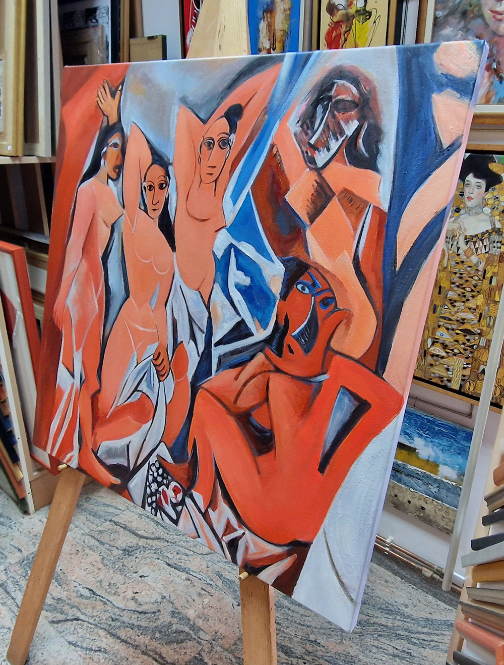 Pablo Picasso – Les Demoiselles d’Avignon