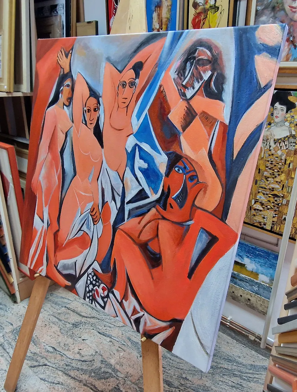 Pablo Picasso - Les Demoiselles d'Avignon Pablo Picasso - Les Demoiselles d'Avignon