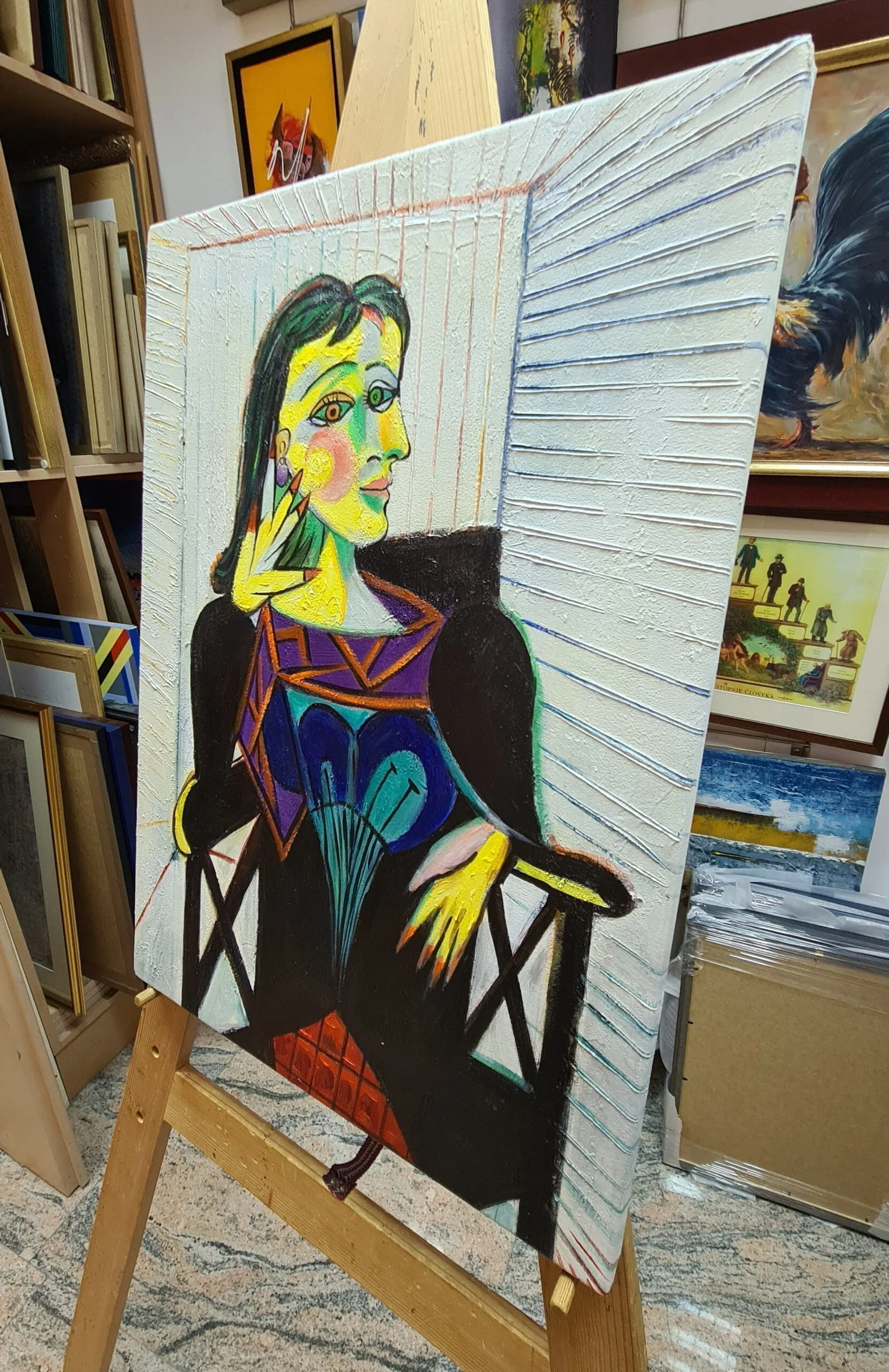 Pablo Picasso – Portrait of Dora Maar Pablo Picasso – Portrait of Dora Maar