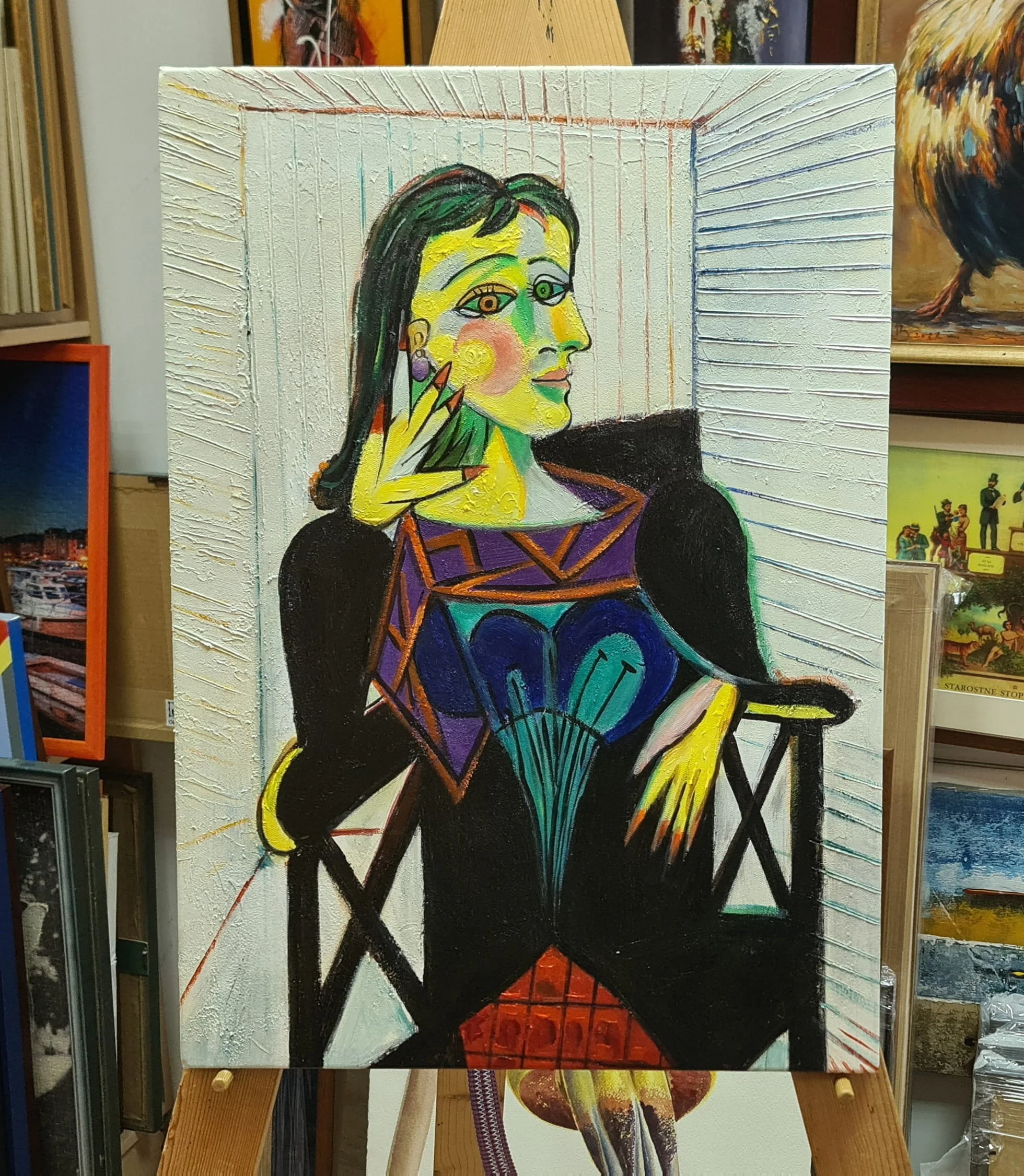 Pablo Picasso – Portrait of Dora Maar Pablo Picasso – Portrait of Dora Maar