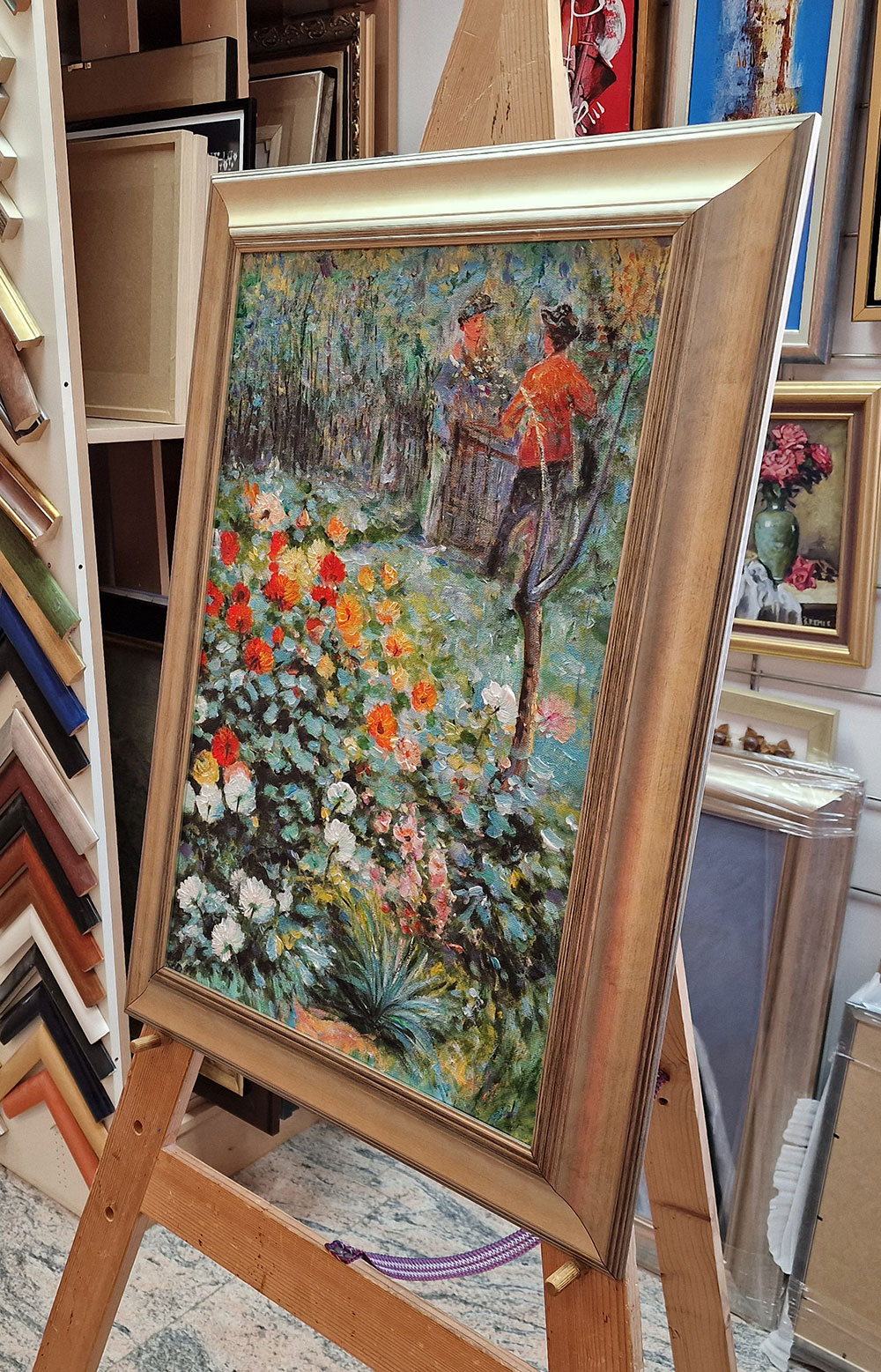 Pierre A. Renoir - Garden in the rue Cortot