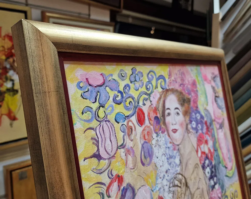 Gustav Klimt - Portrait of a Lady II - oil painting on canvas - hand-painted copy made to order