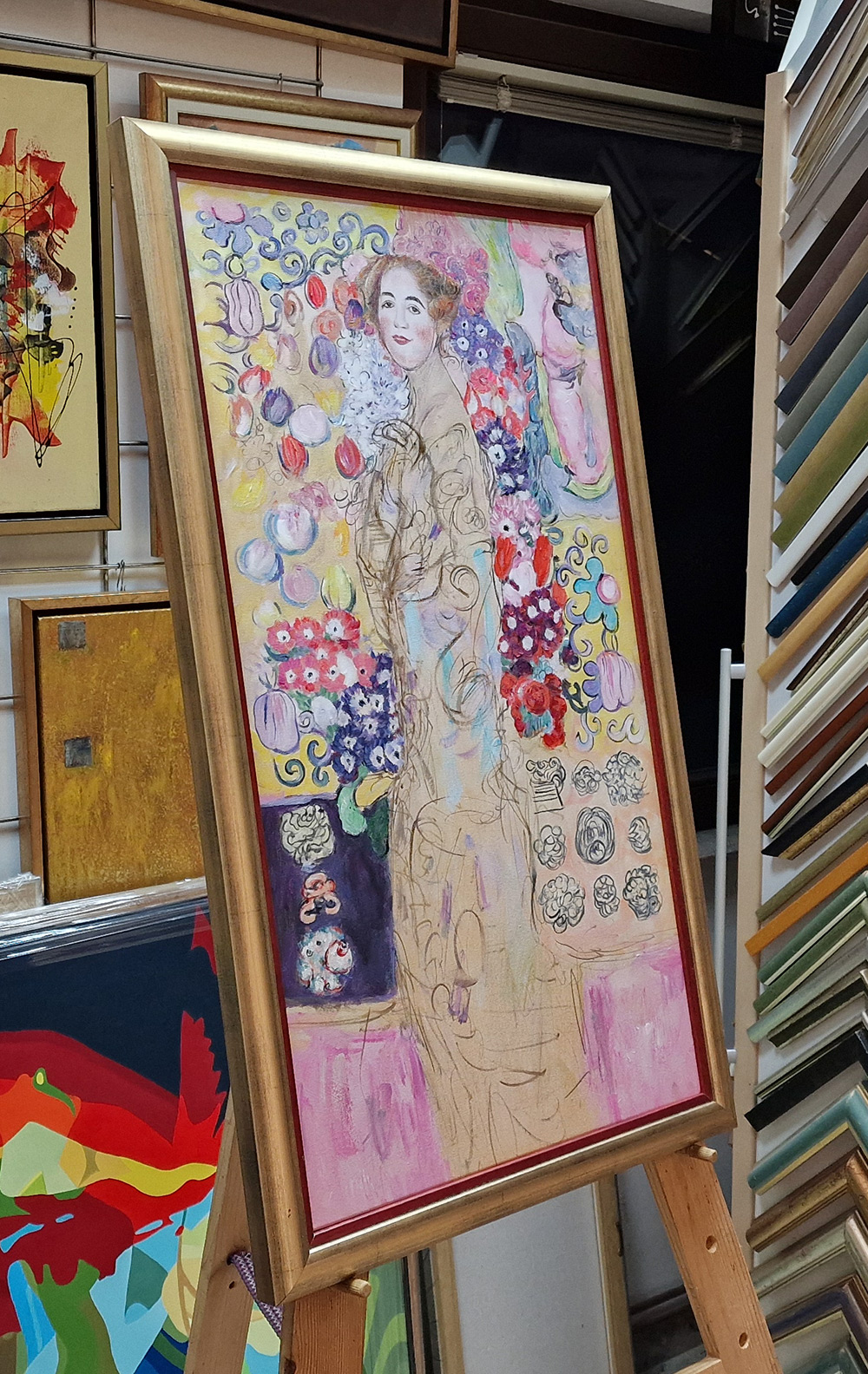 Gustav Klimt - Portrait of a Lady II Gustav Klimt - Portrait of a Lady II