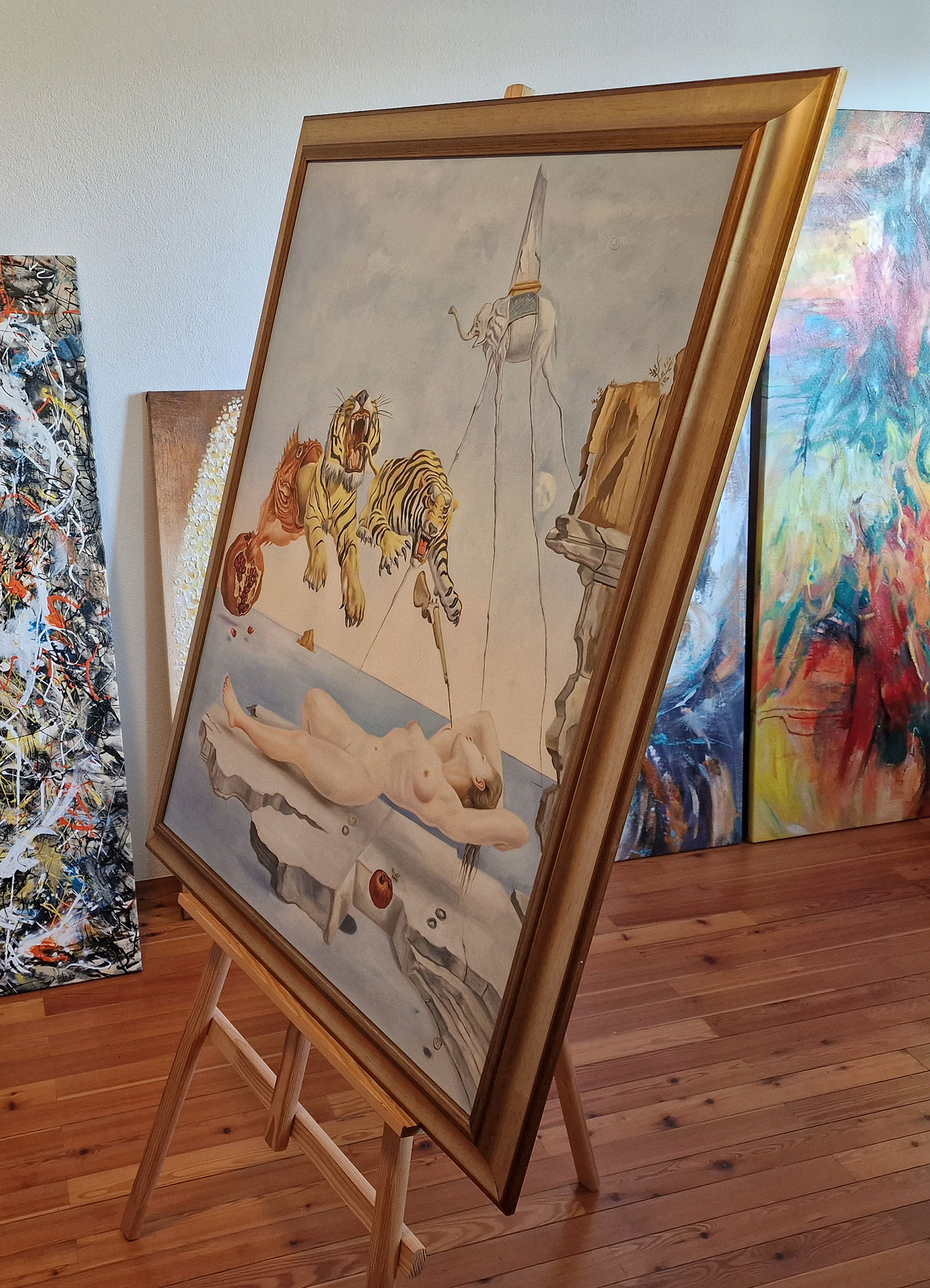 Salvador Dali - One Second Before Awakening from a Dream Caused by the Flight of a Bee Around a Pomegranate