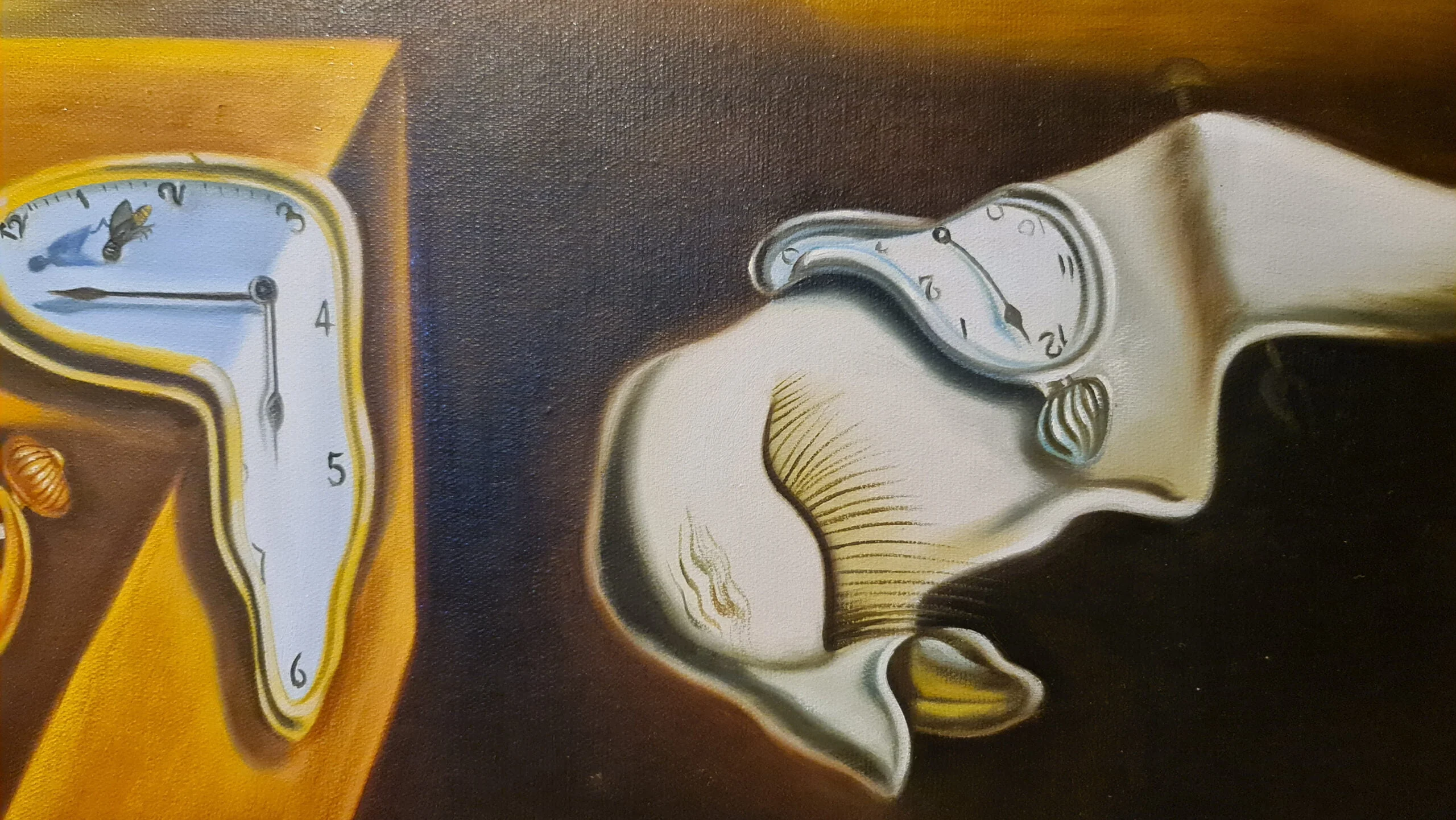 Salvador Dali - Persistence of Memory (reproduction, famous painting, famous artist, Salvador Dali) Salvador Dali - Persistence of Memory (reproduction, famous painting, famous artist, Salvador Dali)