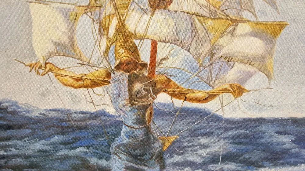 Salvador Dali - The Ship Salvador Dali - The Ship