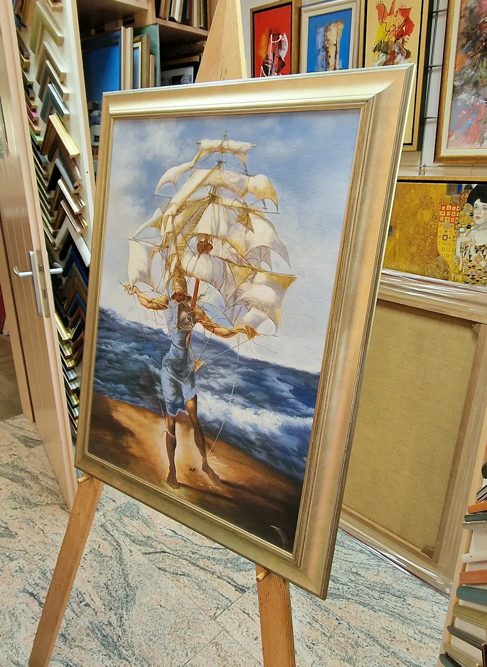Salvador Dali - The Ship Salvador Dali - The Ship