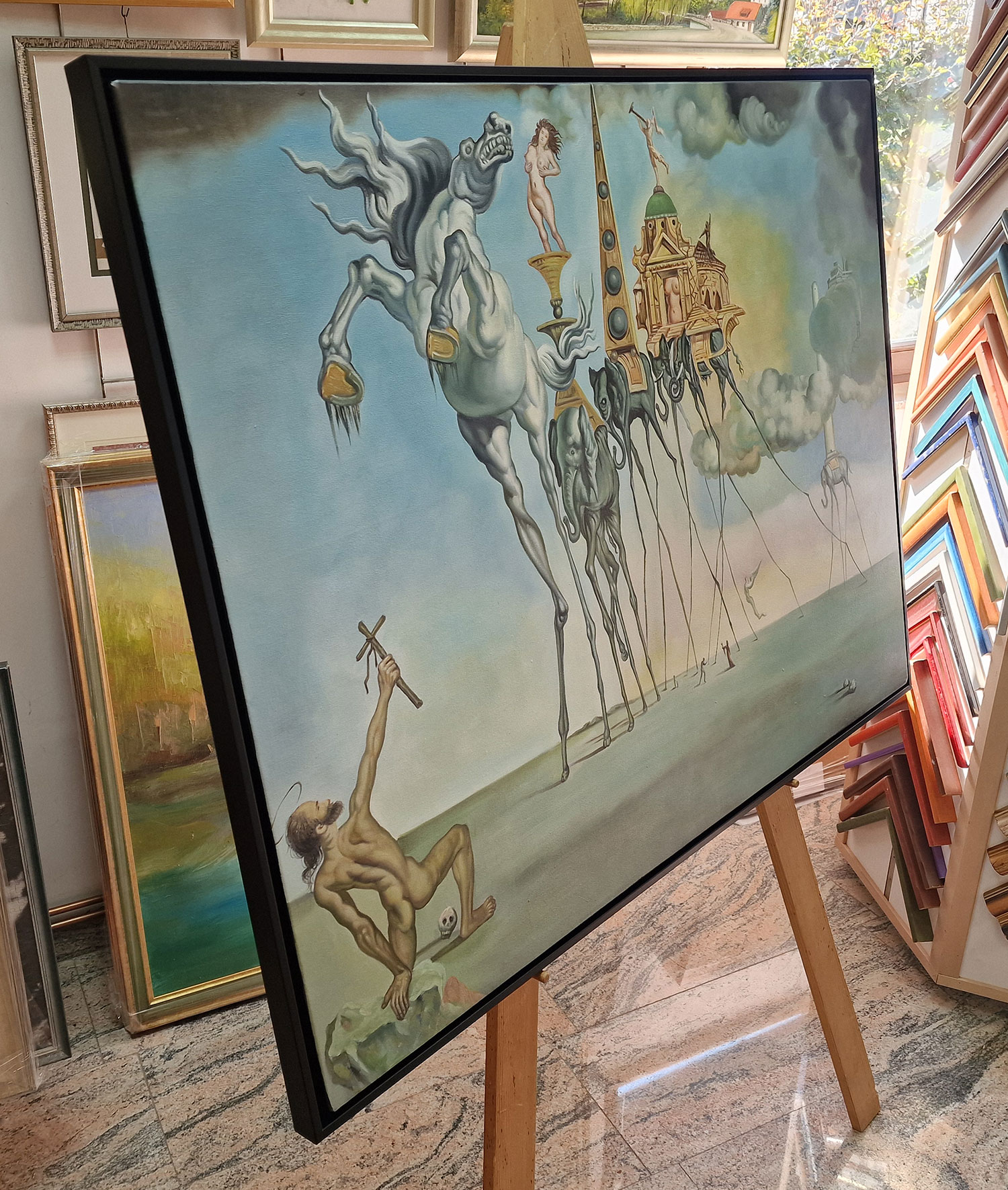 Salvador Dalí – The Temptation of St. Anthony