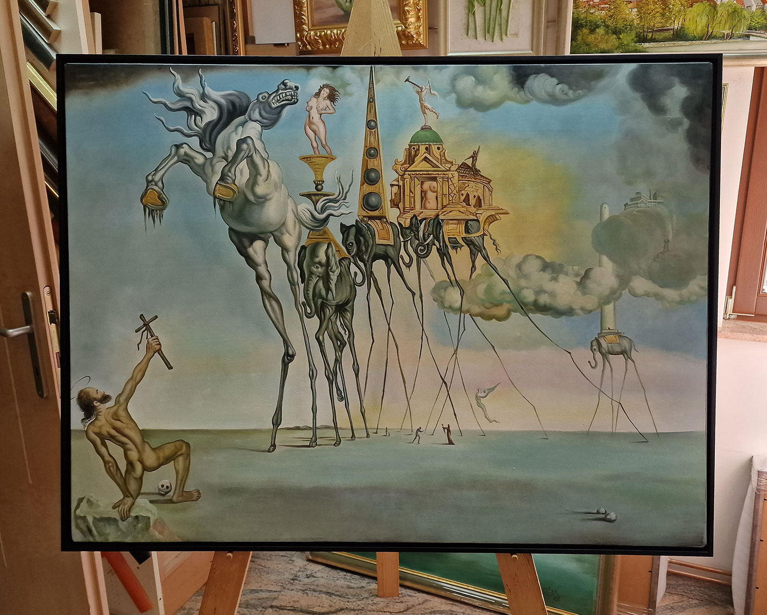 Salvador Dalí – The Temptation of St. Anthony