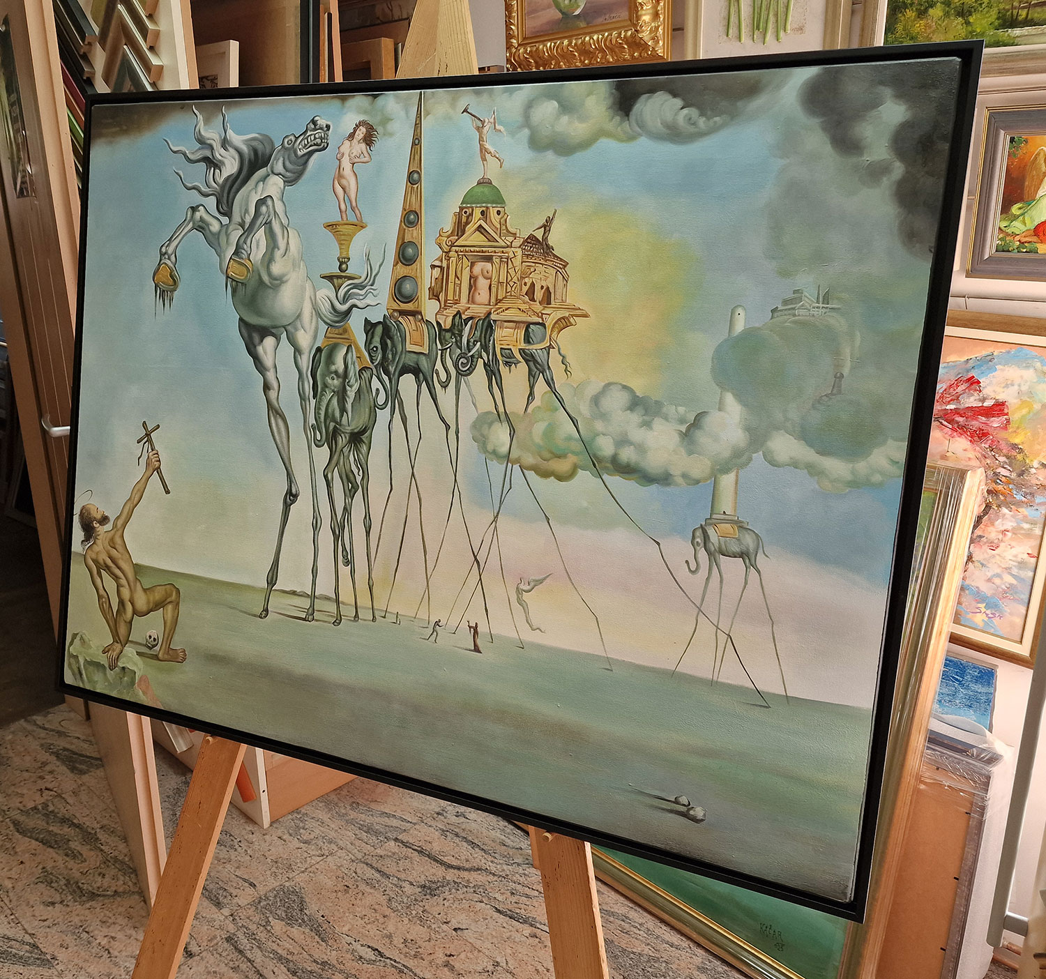 Salvador Dalí – The Temptation of St. Anthony