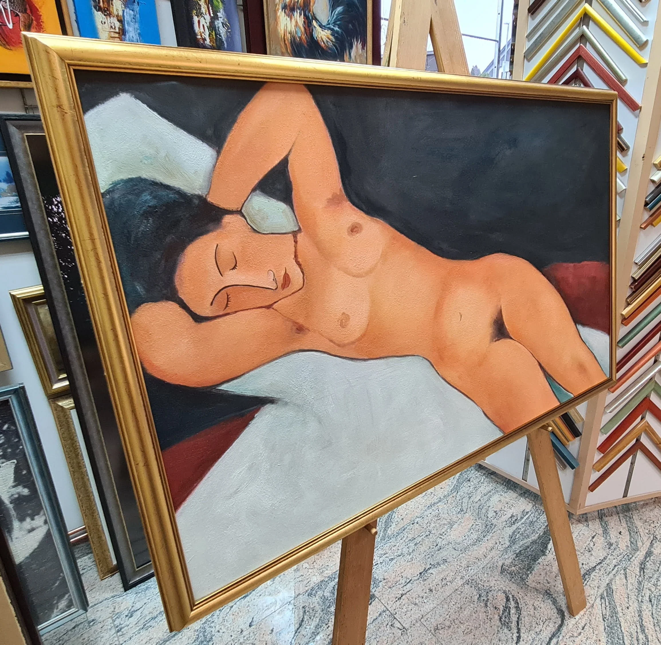 Amedeo Modigliani – Nude (Nu) Amedeo Modigliani – Nude (Nu)