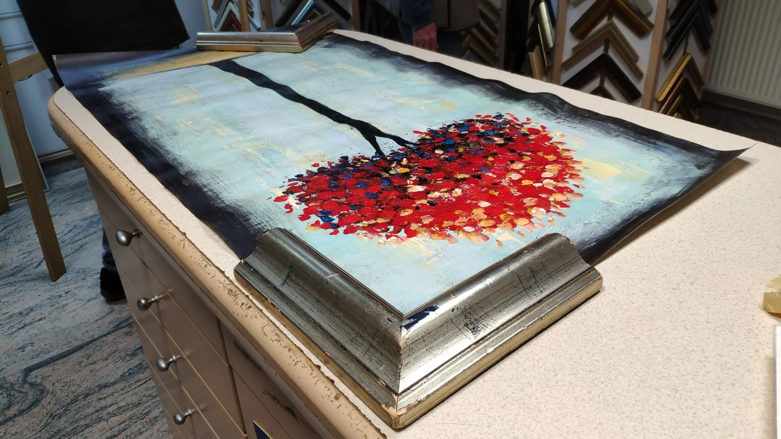 Canvas Paintings - Hand-Painted Art Wall Paintings - Modern, Abstract, Decorative Paintings for the Wall 5 Canvas Paintings - Hand-Painted Art Wall Paintings - Modern, Abstract, Decorative Paintings for the Wall 5